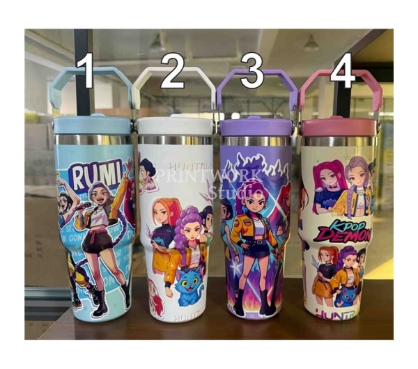 K-pop Stanley Θερμός Huntrix Hunter Demon 900ml